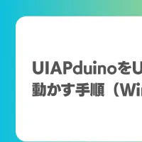 UIAPduinoをUSBデバイスとして動かす手順（Windows）